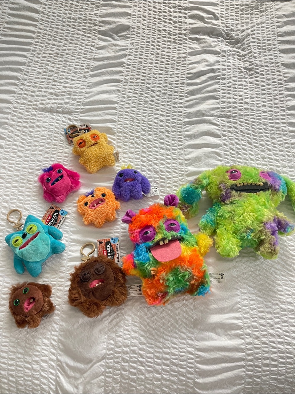 Assorted Colorful Plush Fugglers